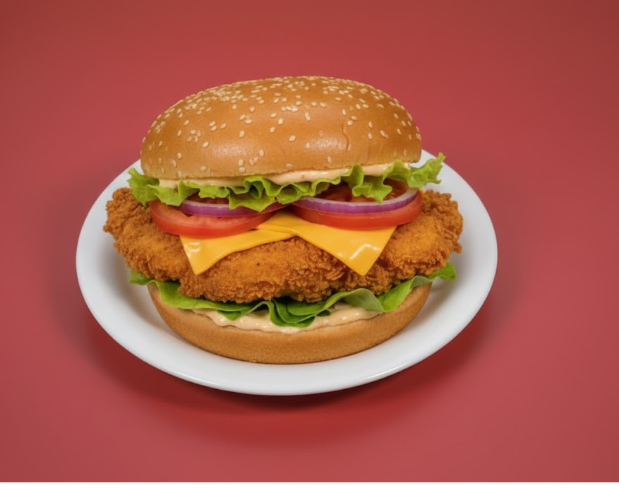 Chicken Super King Burger at Biryani Box Company